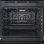 Indesit Electric Built In Double Oven - Stainless Steel
