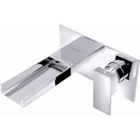 Atlas Wall Mounted Waterfall Bath Tap