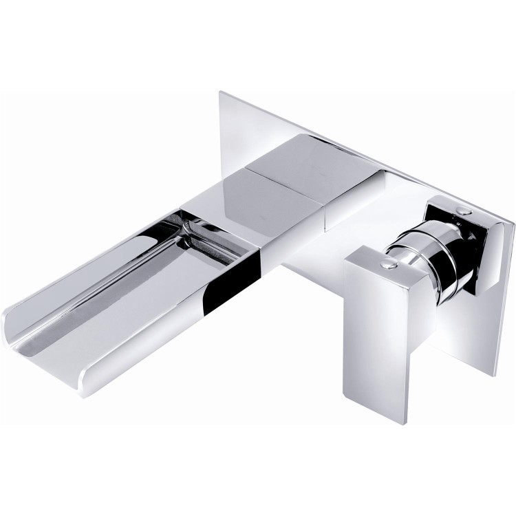 Atlas Wall Mounted Waterfall Bath Tap