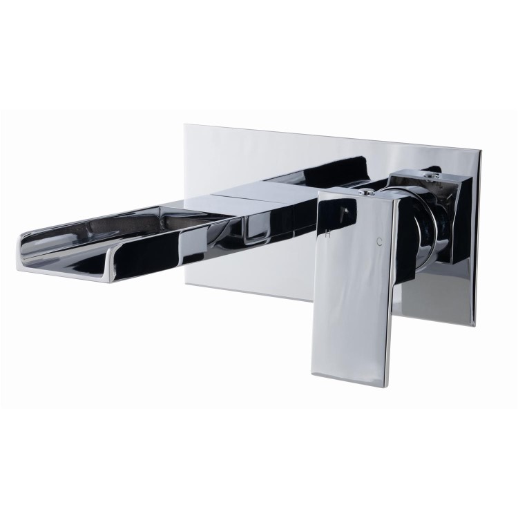 Atlas Wall Mounted Waterfall Bath Tap