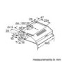 Refurbished Bosch Series 4 DUL63CC50B 60cm Conventional Cooker Hood Stainless Steel