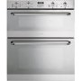 Smeg DUSC54X Cucina Multifunction Electric Built Under Double Oven - Stainless Steel