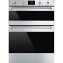 Smeg DUSF6300X Classic Built-Under Electric Double Oven - Stainless Steel 