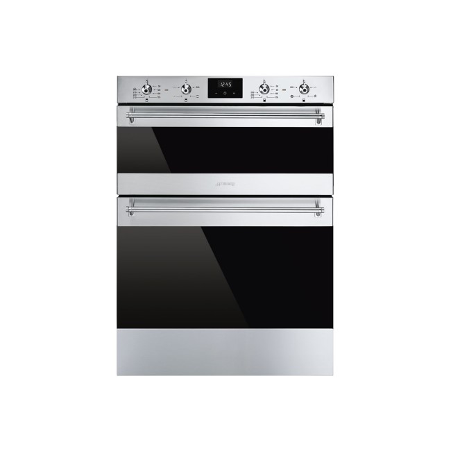 GRADE A2 - Smeg DUSF6300X Classic Multifunction Electric Built Under Double Oven - Stainless Steel