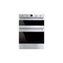 GRADE A1 - Smeg DUSF636X Classic Dark Glass Double Under Counter Multifunction Oven Stainless Steel