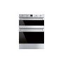 GRADE A2 - Smeg DUSF636X Classic Dark Glass Double Under Counter Multifunction Oven Stainless Steel