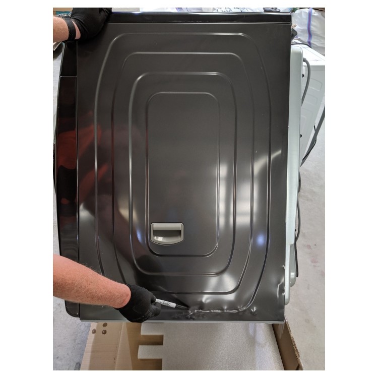 Refurbished Samsung DV16T8520BV Freestanding Heat Pump 16KG Tumble Dryer Black 