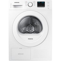 GRADE A2 - Light cosmetic damage - Samsung DV70F5E0HGW White 7kg Capacity Freestanding Heat Pump Tumble Dryer