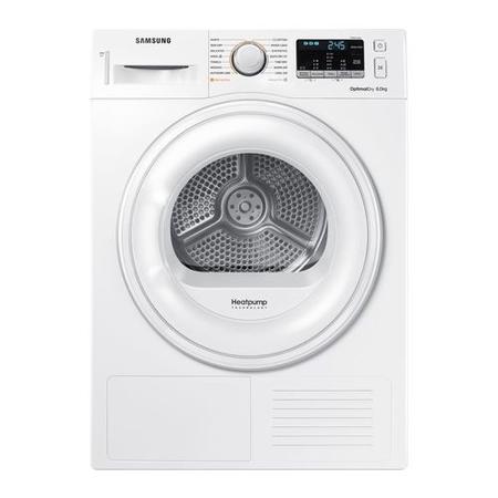GRADE A1 - Samsung DV80M50101W 8kg Heat Pump Freestanding Tumble Dryer - White