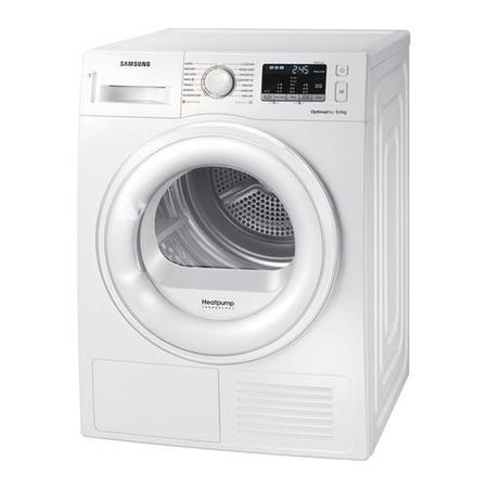 GRADE A1 - Samsung DV80M50101W 8kg Heat Pump Freestanding Tumble Dryer - White