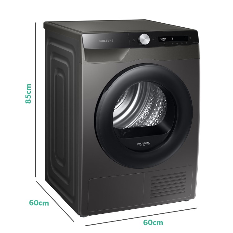 Refurbished Samsung Series 5+ DV80T5220AX Freestanding Heatpump 8KG Tumble Dryer