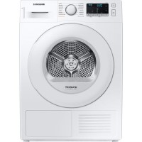 Refurbished Samsung DV80TA020TE/EU Freestanding Heat Pump 8KG Tumble Dryer White