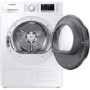 Refurbished Samsung DV80TA020TE/EU Freestanding Heat Pump 8KG Tumble Dryer White