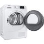 Refurbished Samsung DV80TA020TE/EU Freestanding Heat Pump 8KG Tumble Dryer White
