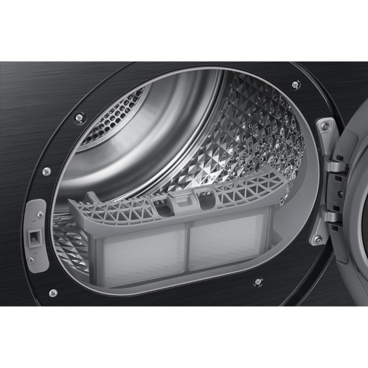 Samsung Series 5 Optimal Dry 9kg Smart Heat Pump Tumble Dryer - Black