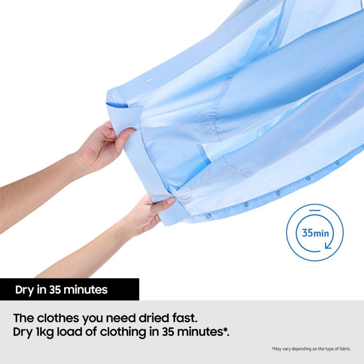 Samsung Series 5 9kg Heat Pump Tumble Dryer - White