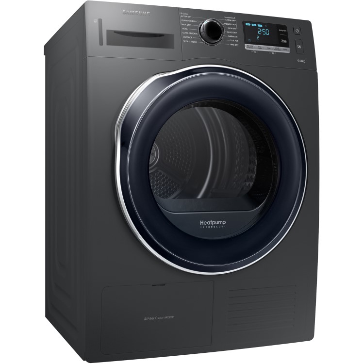 GRADE A2 - Samsung DV90K6000CX 9kg Freestanding Heat Pump Tumble Dryer - Graphite