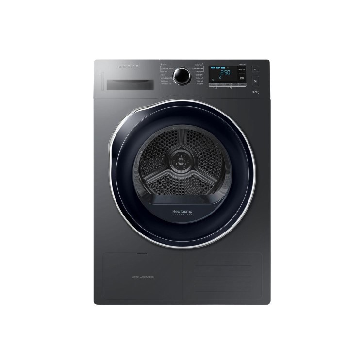 GRADE A2 - Samsung DV90K6000CX 9kg Freestanding Heat Pump Tumble Dryer - Graphite