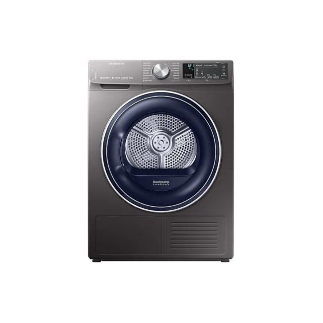 Samsung DV90N62642X QuickDrive 9kg Freestanding Heat Pump Tumble Dryer With Optimal Dry - Graphite
