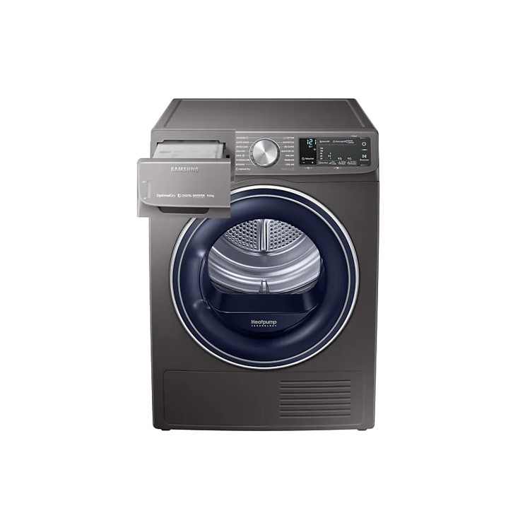 GRADE A2 - Samsung DV90N62642X QuickDrive 9kg Freestanding Heat Pump Tumble Dryer With Optimal Dry - Graphite