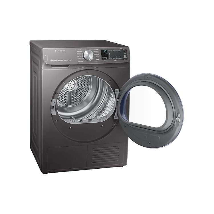 GRADE A2 - Samsung DV90N62642X QuickDrive 9kg Freestanding Heat Pump Tumble Dryer With Optimal Dry - Graphite