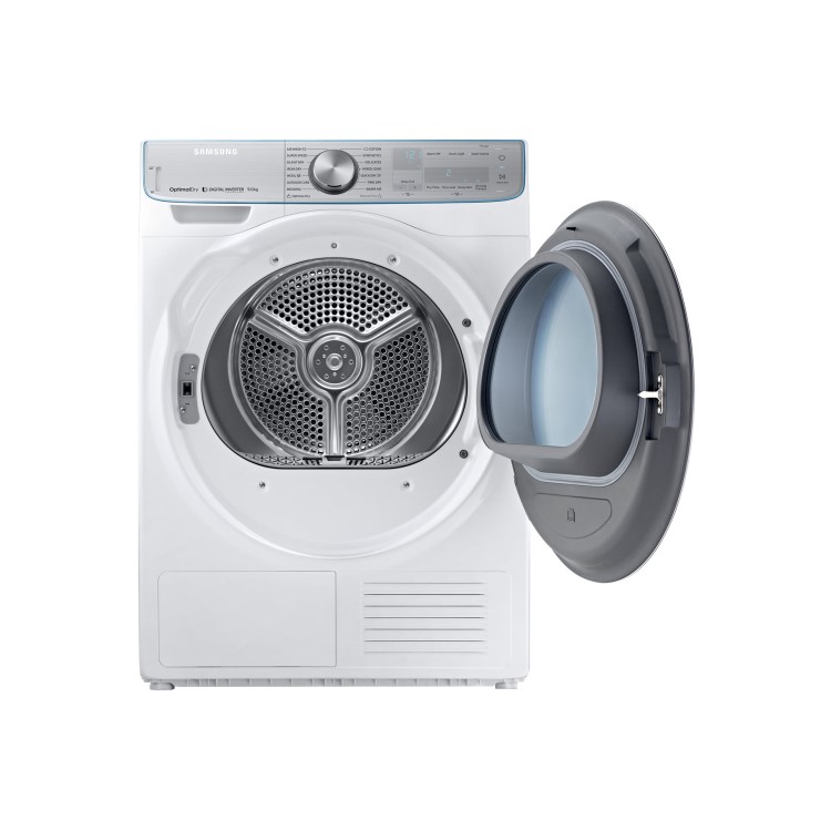 GRADE A3 - Samsung DV90N8289AW QuickDrive 9kg Freestanding Heat Pump Tumble Dryer With Optimal Dry - White With