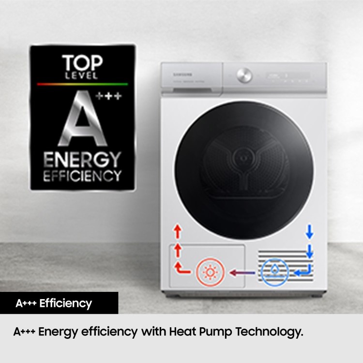 Samsung Series 7 9kg Heat Pump Tumble Dryer - Black