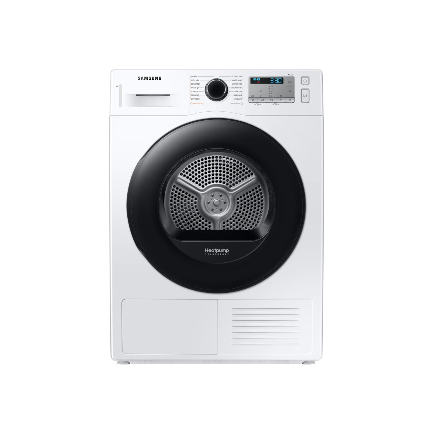 Samsung DV90TA040AH 9kg Freestanding Heatpump Tumble Dryer - White