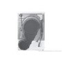 Refurbished Samsung DV90TA040AH/EU Freestanding Heat Pump 9KG Tumble Dryer White