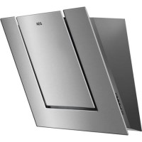 AEG DVB3550M 55cm Stainless Steel Screen Designer Hood - Mechanical Push Buttons - Perimetral Aspira