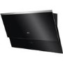Refurbished AEG DVB5860B 80cm Angled Cooker Hood Black Glass