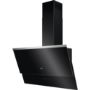 AEG 6000 Series 80cm Angled Cooker Hood - Black Glass
