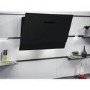 AEG 60cm Angled Cooker Hood with Hob2Hood - Matt Black