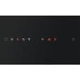 AEG 9000 Series 90cm Angled Cooker Hood with Hob2Hood - Matt Black