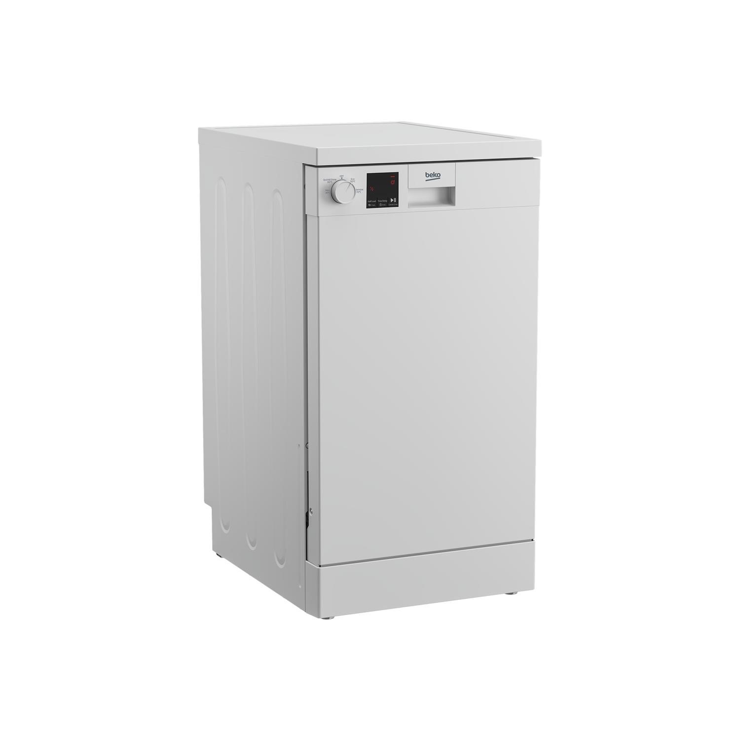 Beko DVS04X20W 10 Place Settings Freestanding Dishwasher White