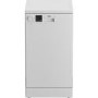 Refurbished Beko DVS05C20W Slimline 10 Place Freestanding Dishwasher