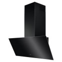 DVX5961HB AEG 7000 Series 90cm Angled Cooker Hood with Hob2Hood - Black