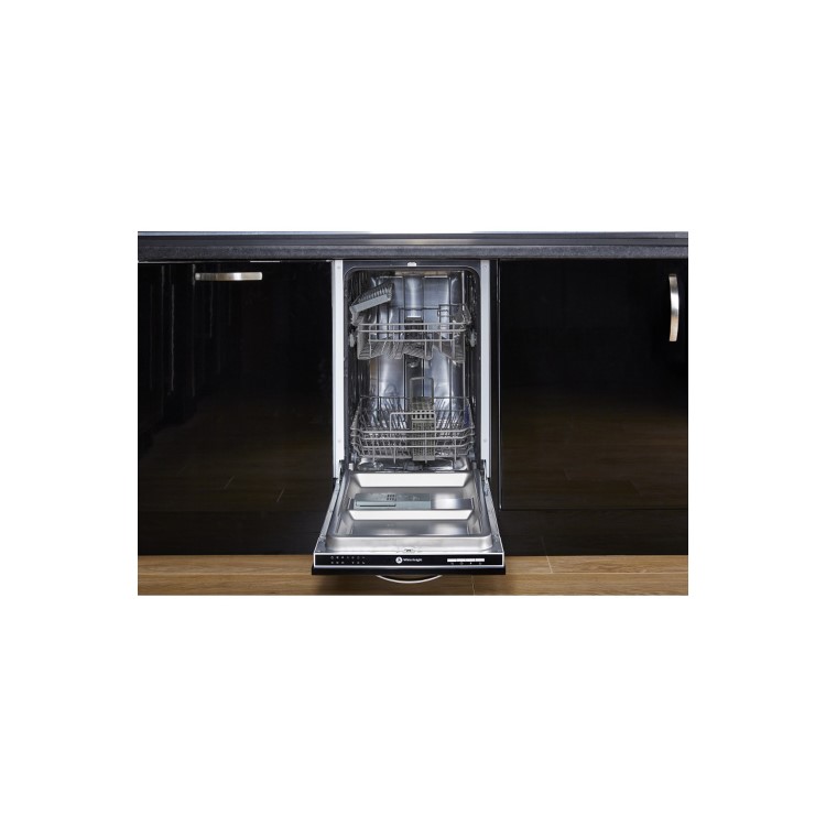 GRADE A1 - White Knight DW1045IA 10 Place Slimline Fully Integrated Dishwasher