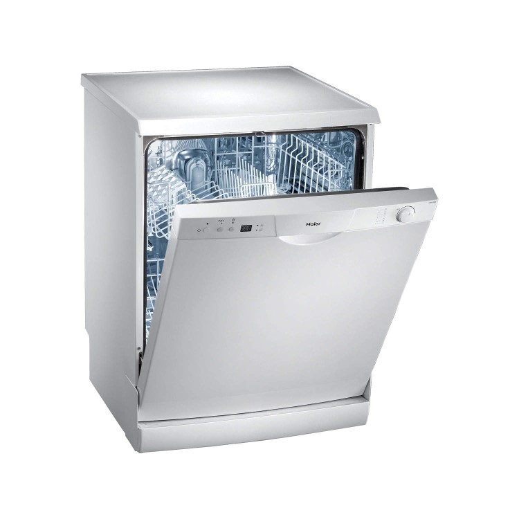 Haier DW12-TFE3 12 Place Freestanding Dishwasher - White