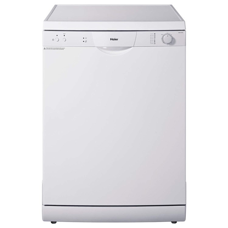Haier DW12-TFE5 12 Place Freestanding Dishwasher - White