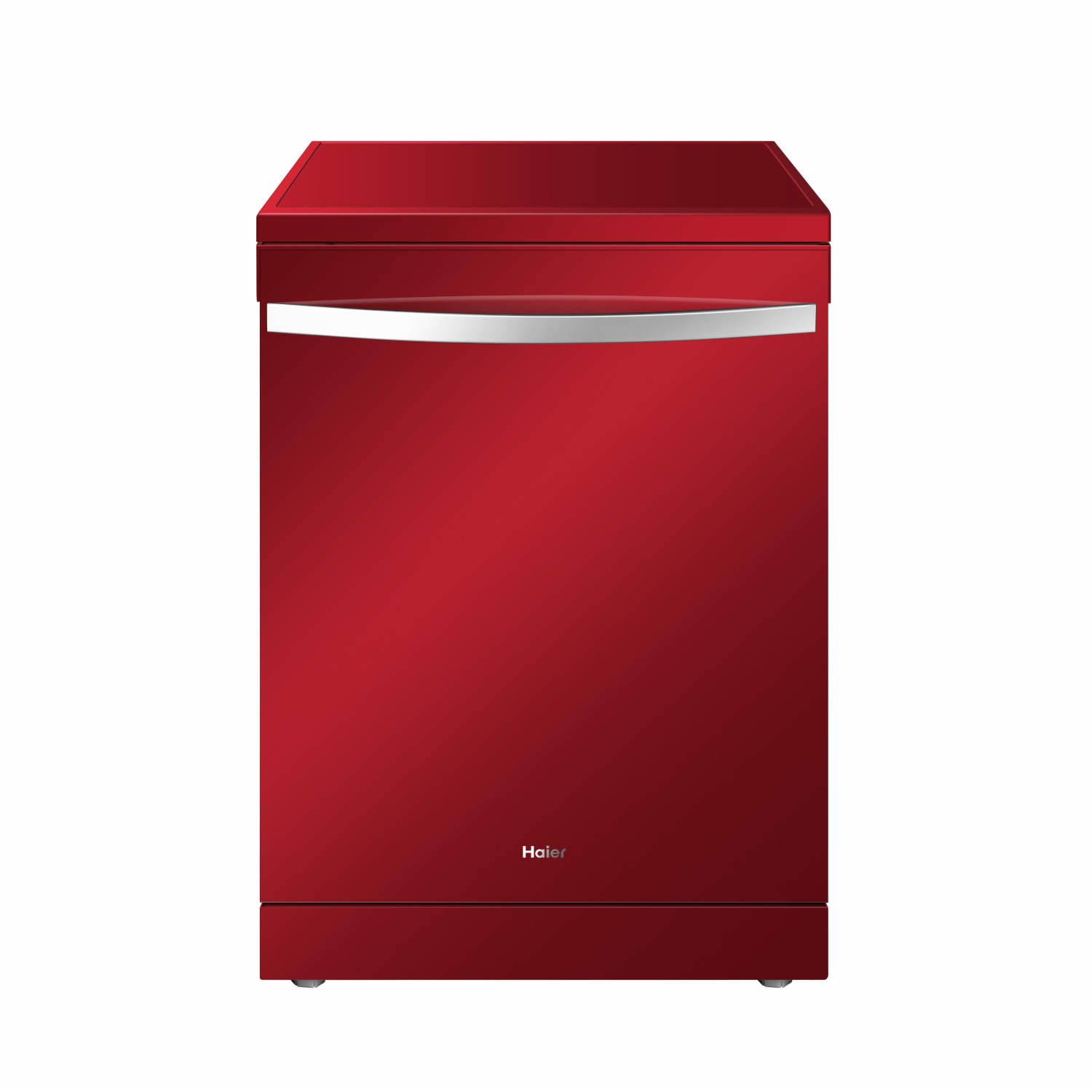 Haier DW14GFE9 14 Place Freestanding Dishwasher Red Appliances Direct