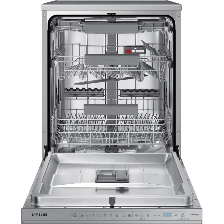 Samsung Series 11 14 Place Settings Freestanding Dishwasher - Silver