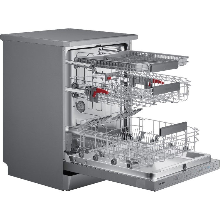 Samsung Series 11 14 Place Settings Freestanding Dishwasher - Silver