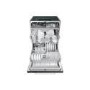 Samsung Series 7 Integrated Dishwasher - FlexLoad Black control panel