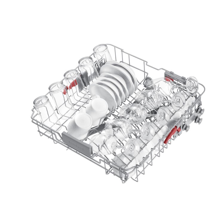 Samsung Series 7 Integrated Dishwasher - FlexLoad Black control panel