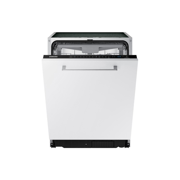 Samsung Series 7 Integrated Dishwasher - FlexLoad Black control panel