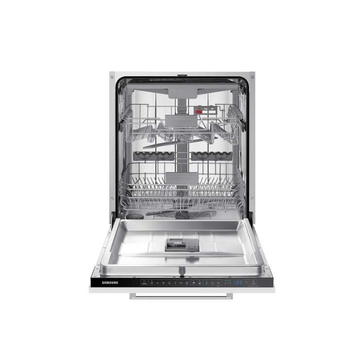Samsung Series 7 Integrated Dishwasher - FlexLoad Black control panel