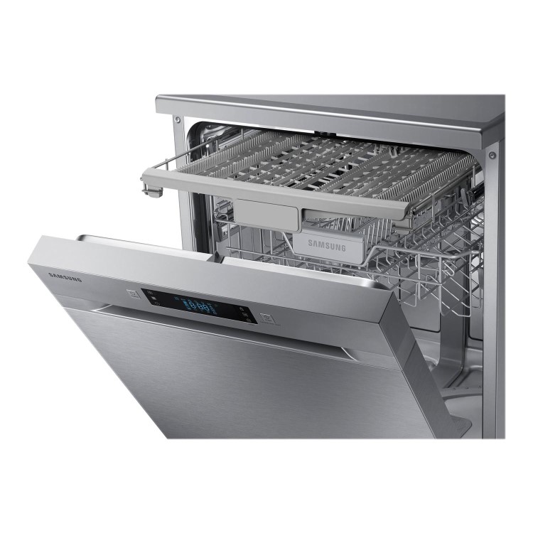 Samsung 14 Place Freestanding Dishwasher With Cutlery Tray - Silver