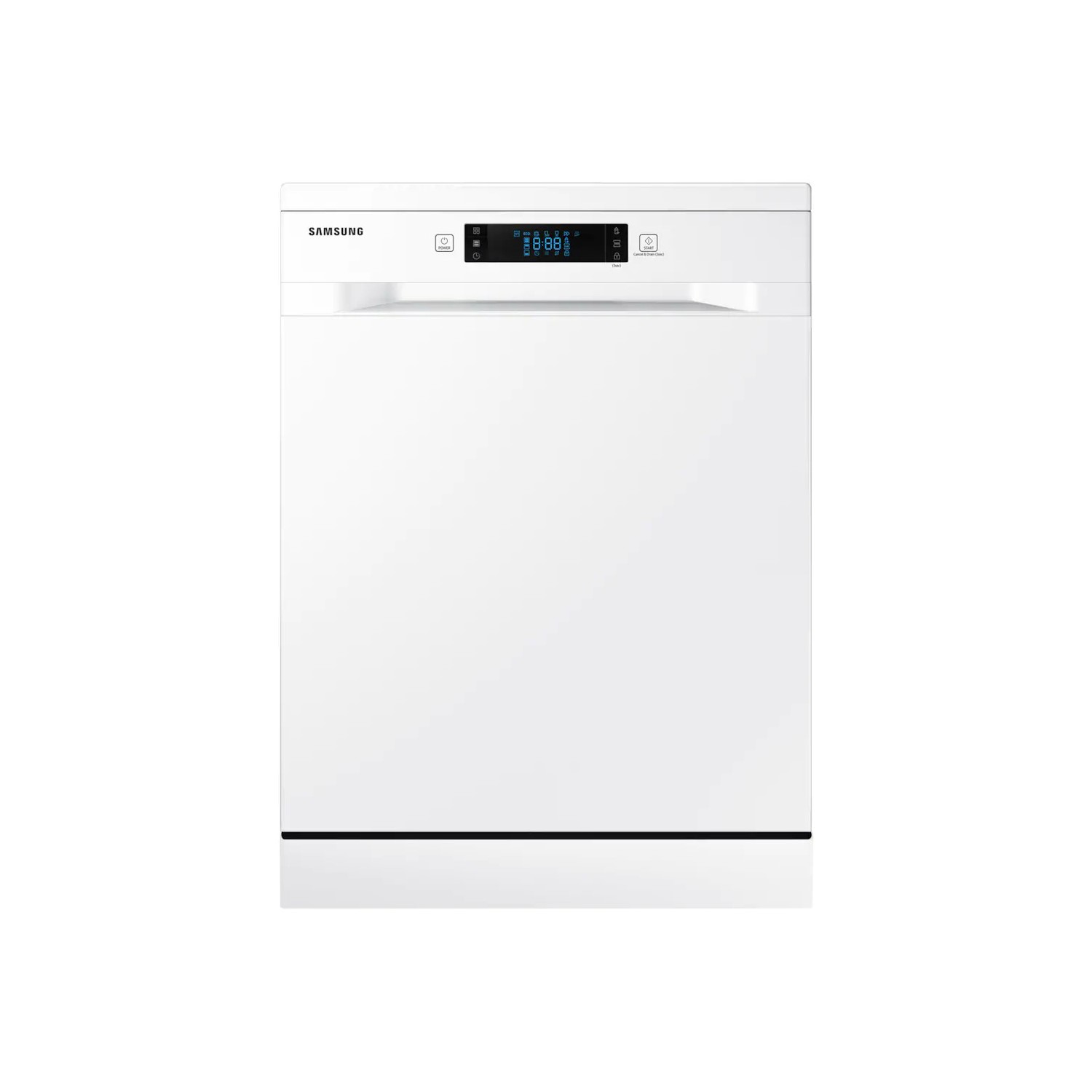 Refurbished Samsung Series 6 DW60M6050FW 14 Place Freestanding Dishwasher White