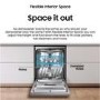 Samsung Series 6 Freestanding Dishwasher - White